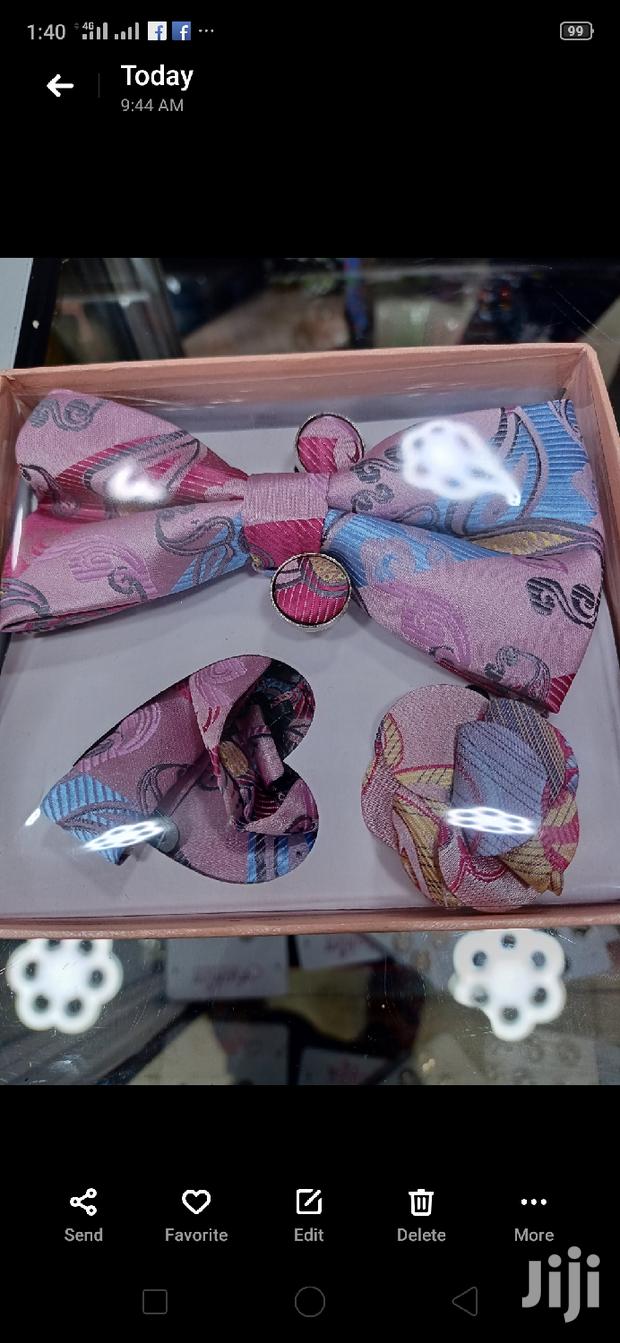 Vintage Floral,Polycadot Bowtie Set - thumbnail 2