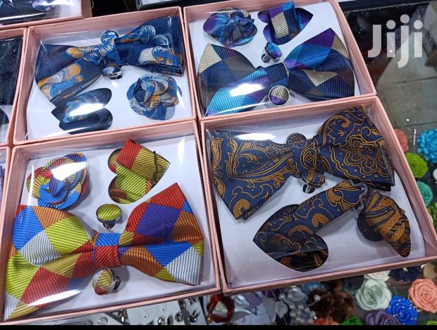 Vintage Floral,Polycadot Bowtie Set - thumbnail 4