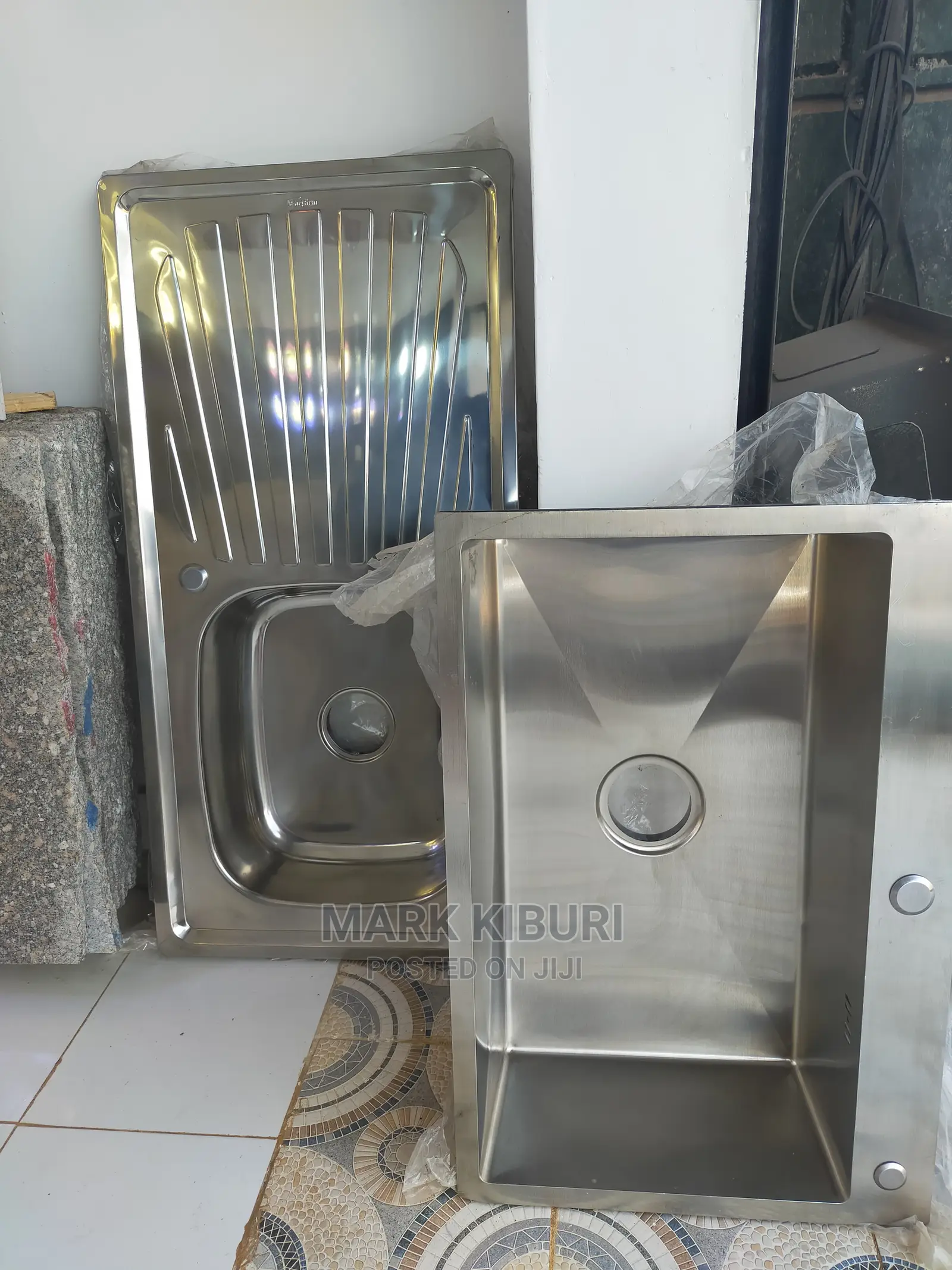 Sinks- Heavy Metallic Gauge.