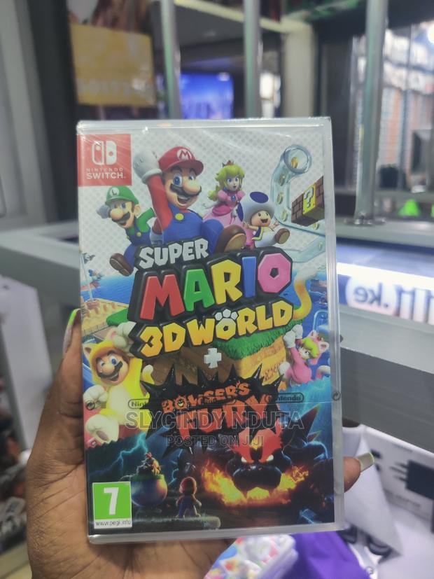 Nintendo Switch Super Mario 3d World+Browsers Fury - main view