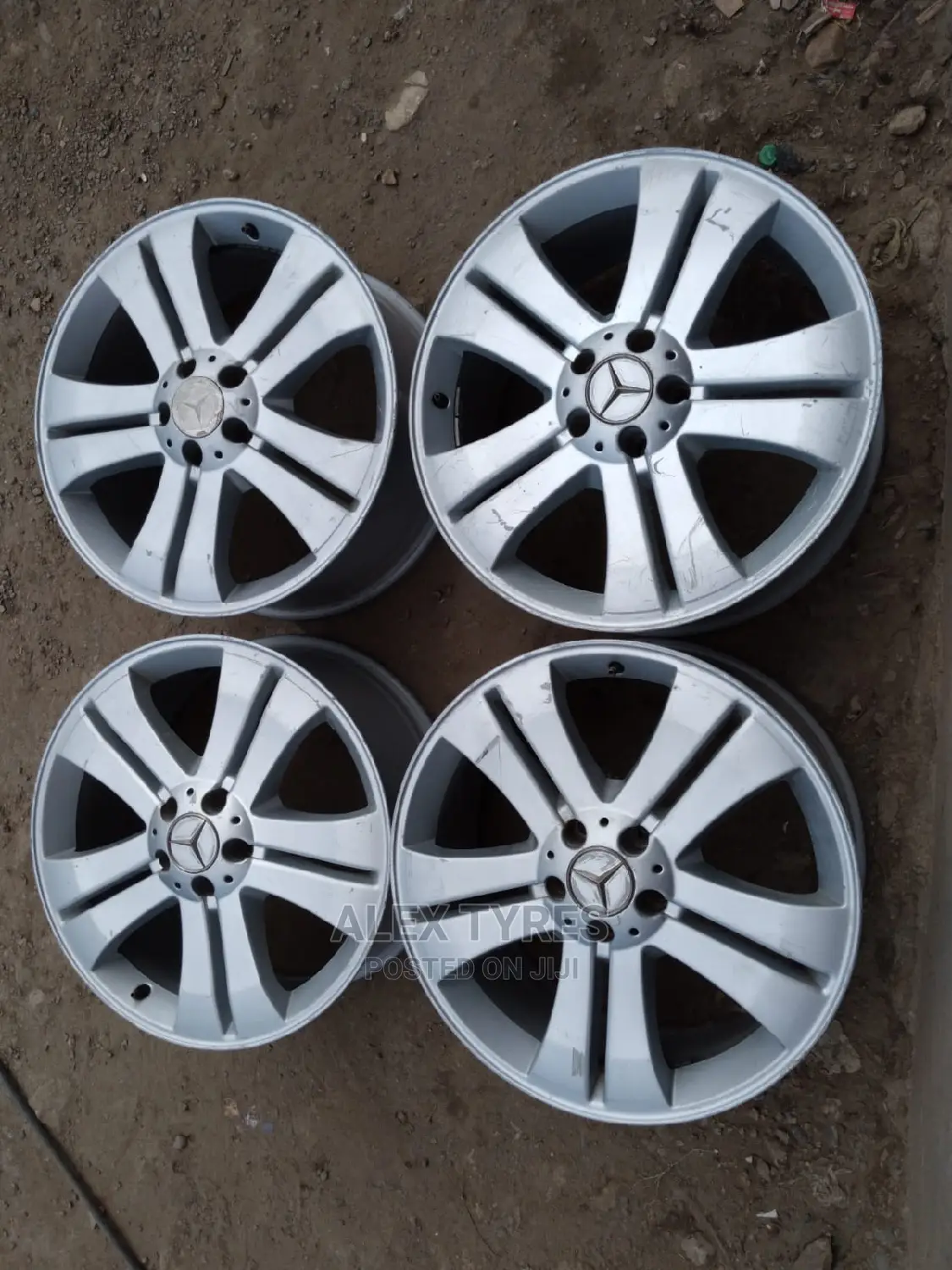 Size 19 Inches Mercedes Benz Original Sport Rims Set