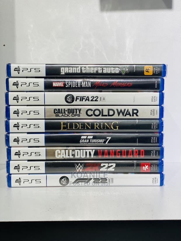PS5 Games. - main view