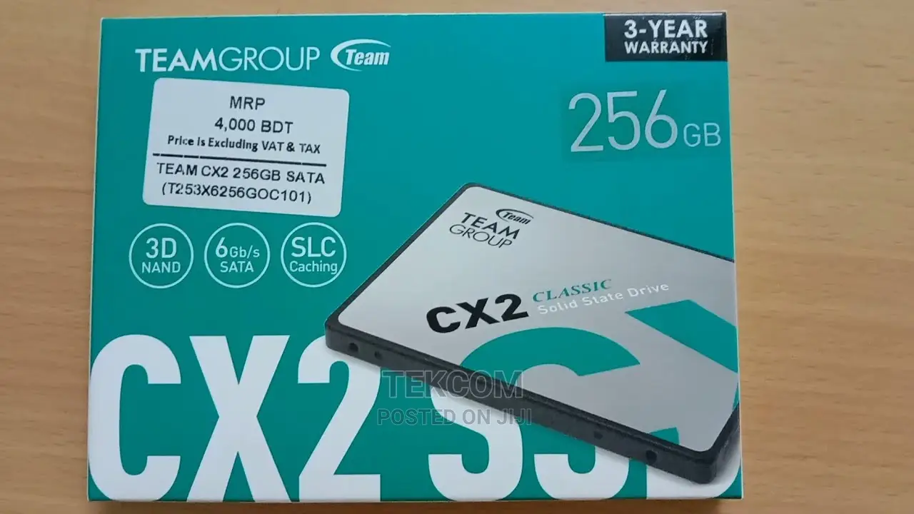 Team Group 2.5 CX2 256gb Solid State Drive SSD