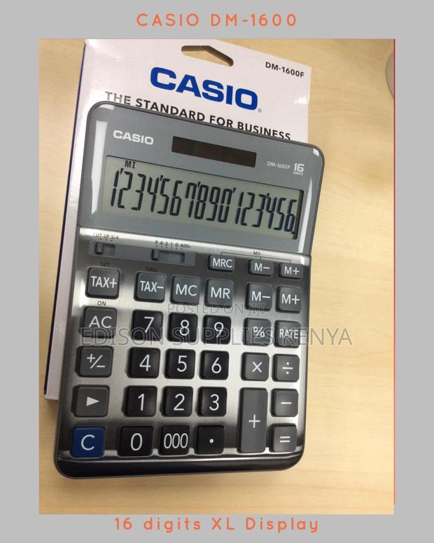 Casio DM 1600F Desktop Calculator Business Calculator DM1600 - main view