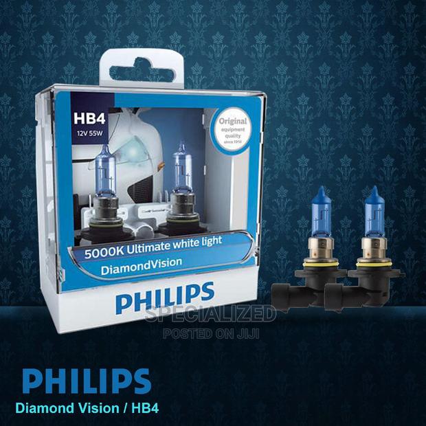 Philips HB4 Halogen Diamondvision Car Headlight Bulbs - main view
