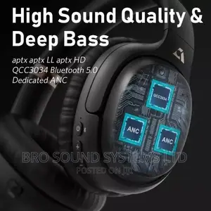1mii E600 Pro - Hifi Bluetooth ANC Headphone With Aptx HD