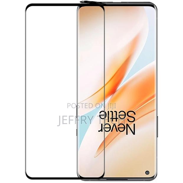 Oneplus 8 Pro 3D Full Screen Tempered Glass Screen Protector - thumbnail 2