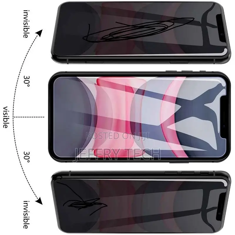 Samsung Galaxy A03 A035 Anti Spy Tempered Glass Screen Prote