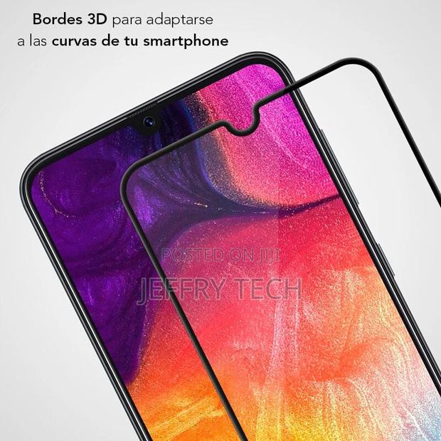Samsung Galaxy A10 A105 3D Full Screen Tempered Glass Screen - thumbnail 2