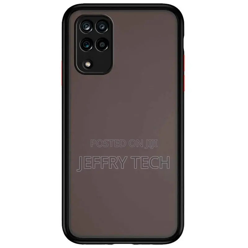 Samsung Galaxy A12 A125 / A12 A127 / M12 Dual Matte Case Bla