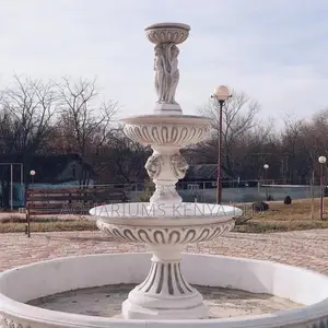 Construction of Italian Water Fall Fountain (Fiber Glass)
