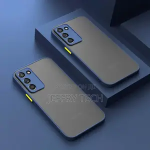 Samsung Galaxy S20 FE / S20 FE 5G Dual Matte Case Blue+Yello