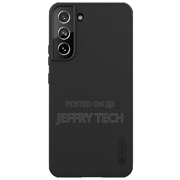 Samsung Galaxy S22 Nillkin Frosted Pro Rubber Case Black