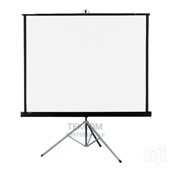 96" X 96" Portable Tripod Projector Projection Screen