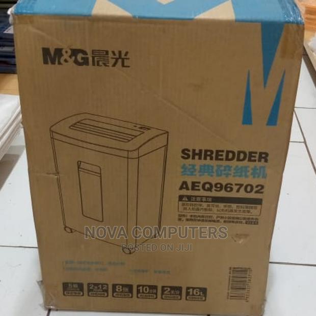 M G 8 Sheet 16 Ltr Bin Shredder - thumbnail 3