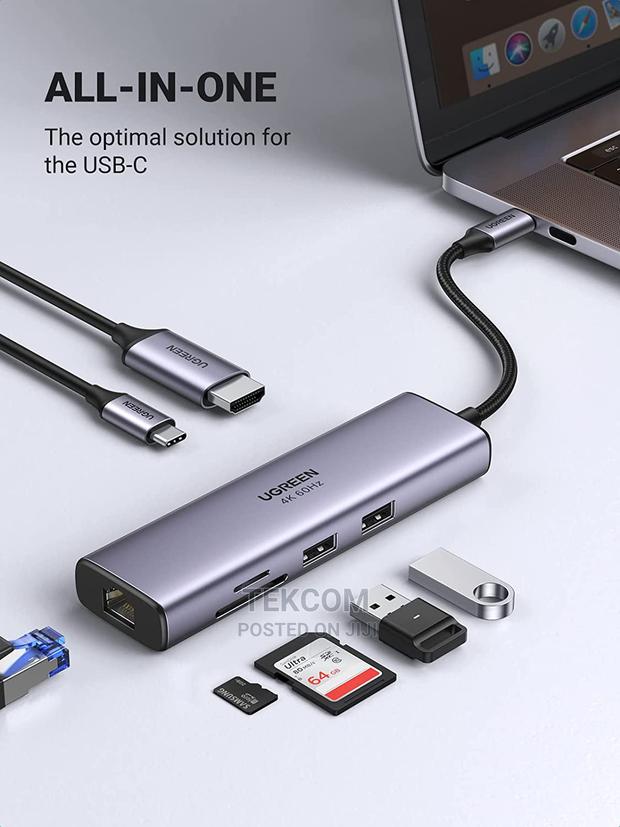 UGREEN USB-C Multifunction Adapter 7 in 1 USB-C to 3*USB 3