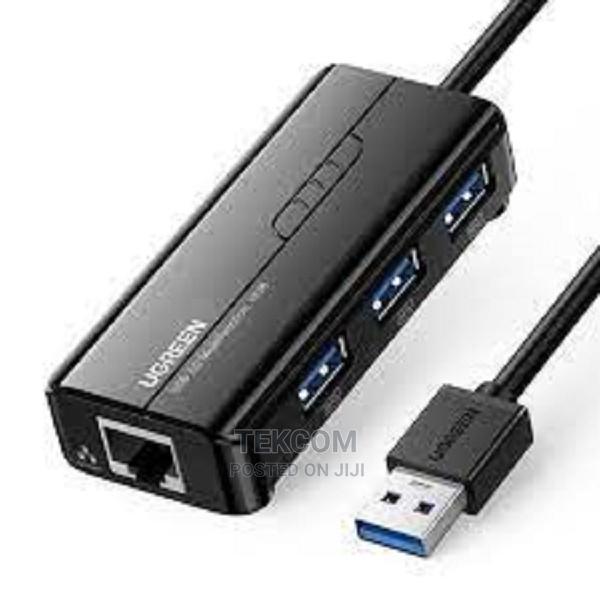 UGREEN USB 3.0 Hub (3 USB 3.0) With Gigabit Ethernet Adapter - main view