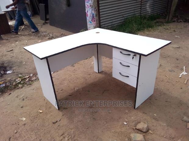 Executive Office Lshaped Desk 4 by 4 Fitts - thumbnail 2