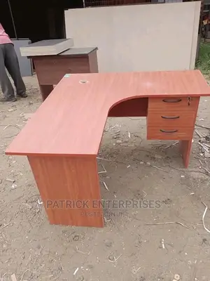 Executive Office Lshaped Desk 4 by 4 Fitts