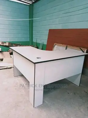Executive Office Lshaped Desk 4 by 4 Fitts