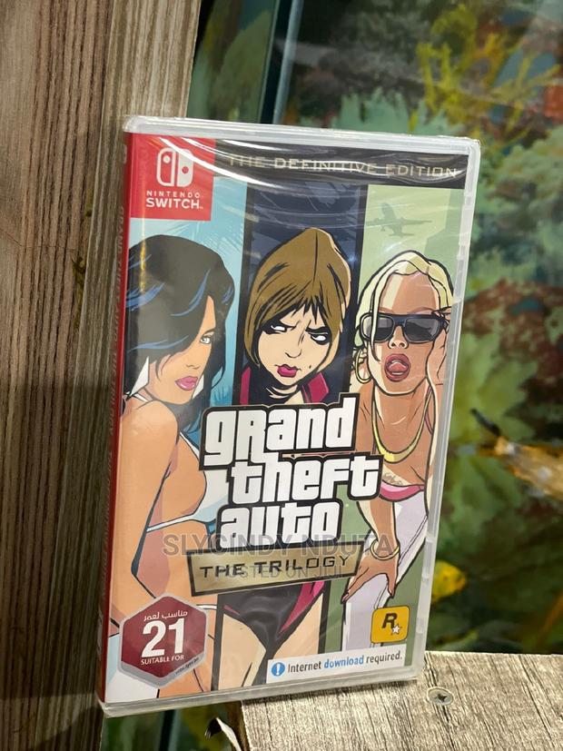 Nintendo Switch Grand Theft Auto - main view