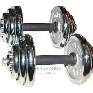 Standard Weight 10 Kg Chrome Dumbells.