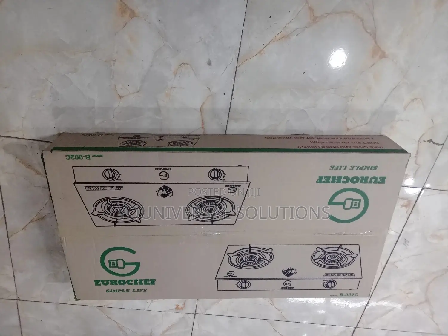 Complete 2 Burner Gas Cooker+Pipe +Pipe +Regulator.