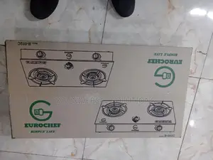 Glass Two Burner Gas Cooker With a Strong Glass Top