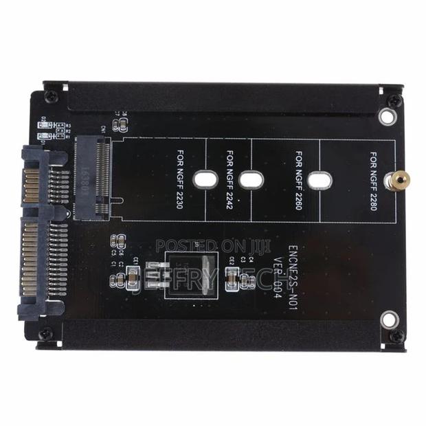 Metal Case CYB + M Socket 2 M.2 NGFF (SATA) SSD to 2.5 SATA - thumbnail 2