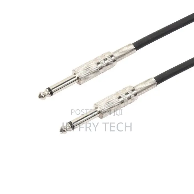 3m 1/4 Inch (6.35mm) Male to Male Shielded Jack Mono Plugs A