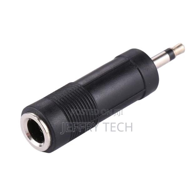3.5mm Male Jack to 6.35mm Female Jack Adapter(Black) - thumbnail 3