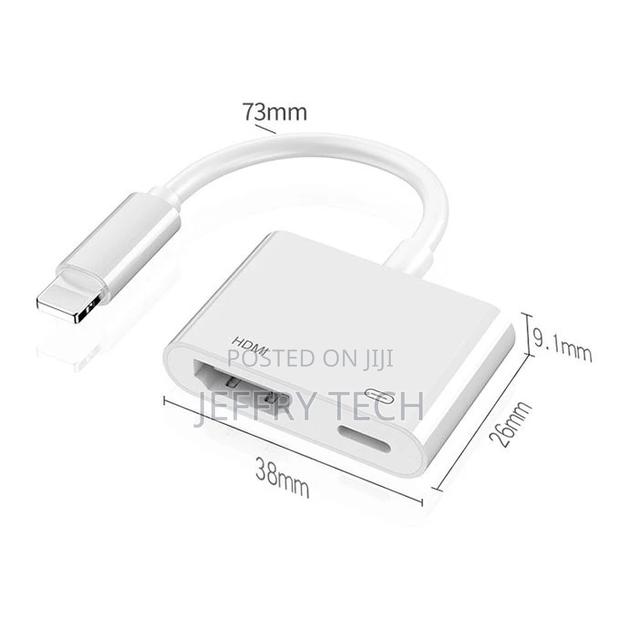 8 Pin to HDMI HDTV Projector Video Adapter Cable for iPhone