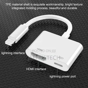 8 Pin to HDMI HDTV Projector Video Adapter Cable for iPhone