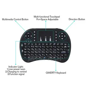 2.4ghz Fly Air Mouse Wireless Mini Keyboard With Embedded US