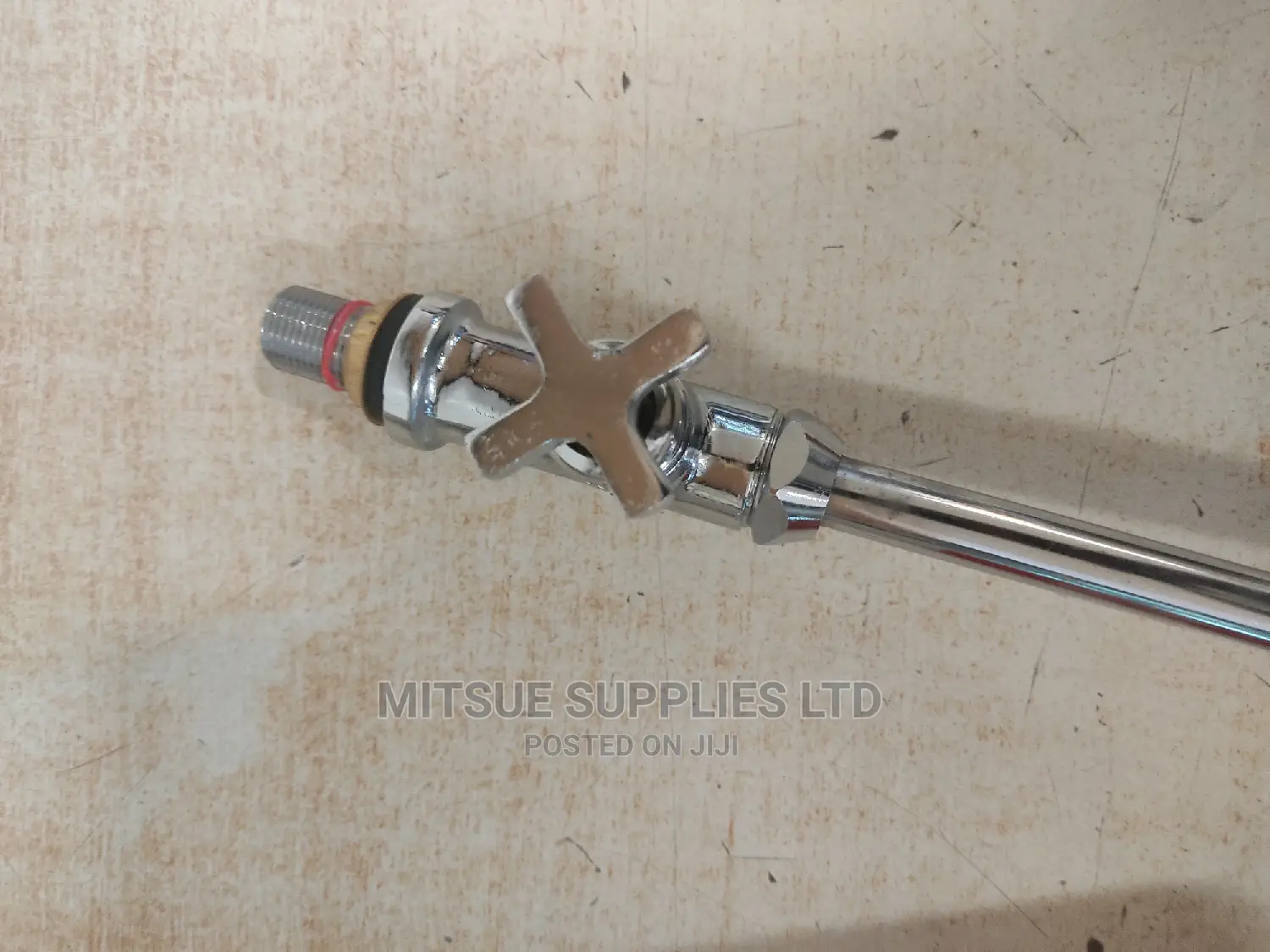 Swan Neck Water Tap Chrome 16" for Laboratory Use