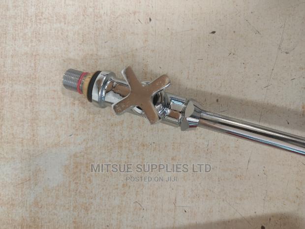 Swan Neck Water Tap Chrome 16" for Laboratory Use - thumbnail 2