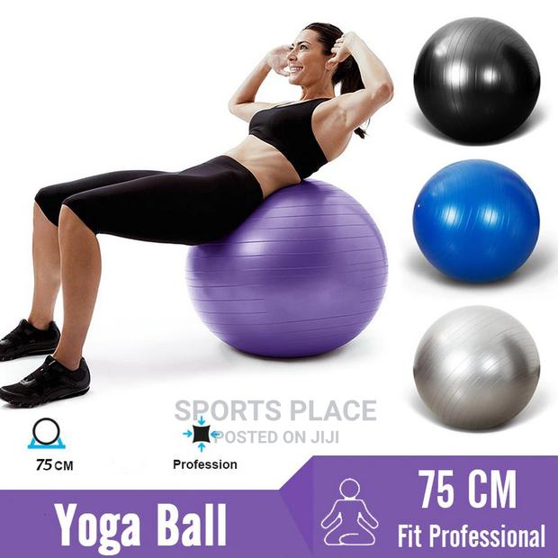 Anti-Burst Exercise Yoga Balls - main view