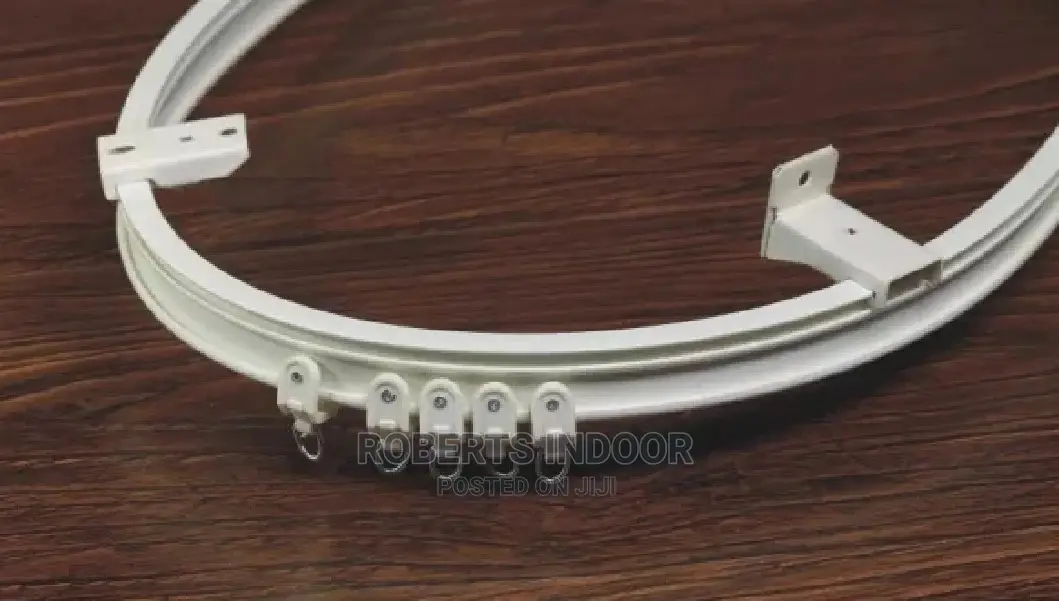 White Pvc New 6m Bendable Curtain Track Rail