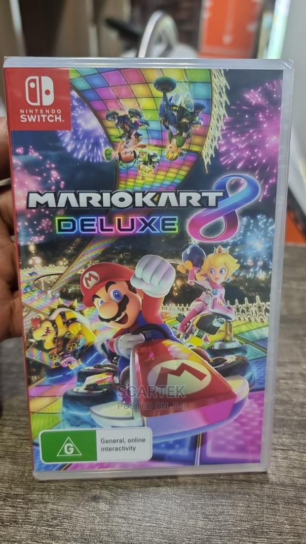 Switch Mariokart Deluxe 8 - main view