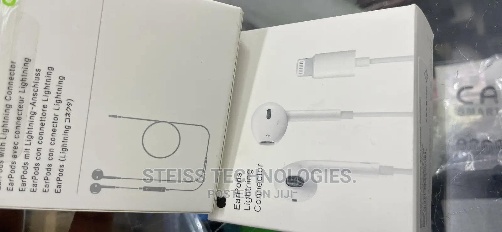 Lightning iPhone Earphones.
