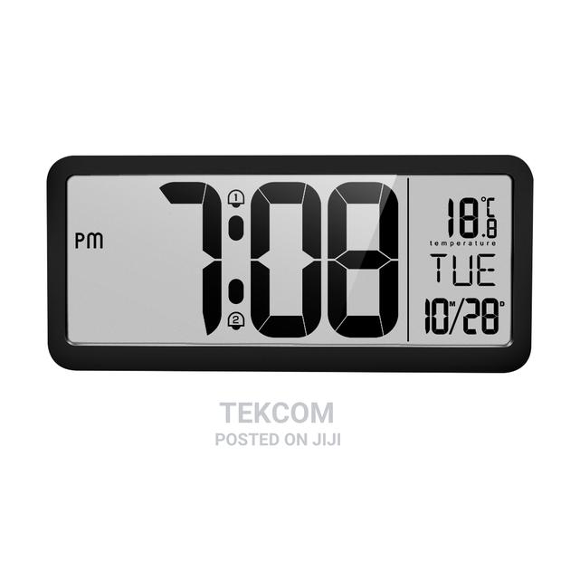 LCD Music Wall Mounted Clock - main view