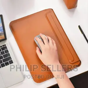 Wiwu Skin Pro PU Leather Portable Stand Sleeve for Macbook