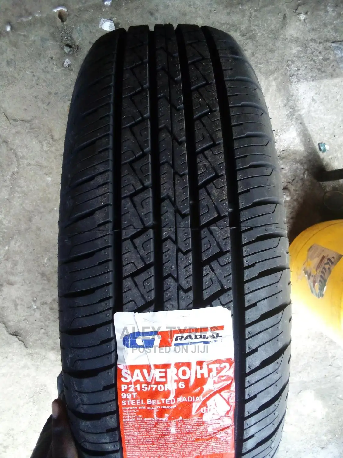 215/70r16 GT Savero Tyres Made in China