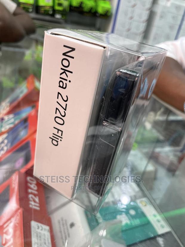 New Nokia 2720 Flip 512 GB Black - thumbnail 2