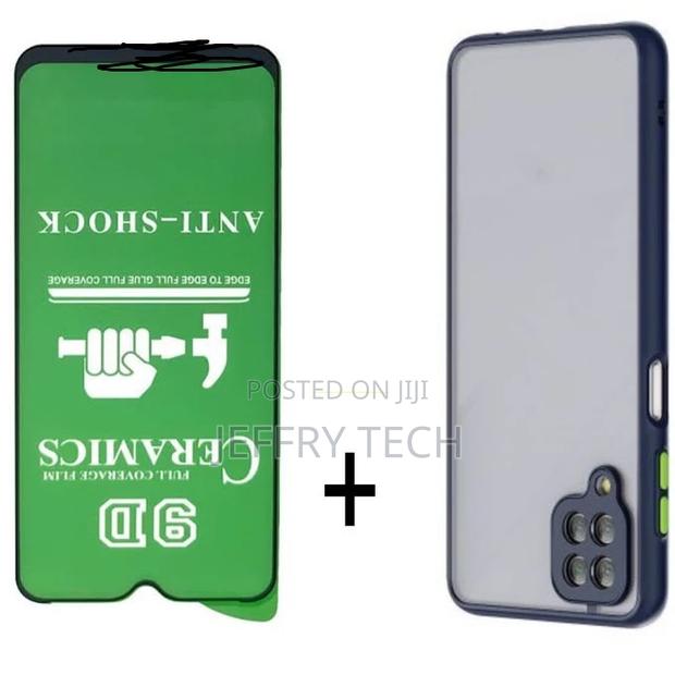 Silicon Cover for Samsung Galaxy A12+Ceramic - thumbnail 3
