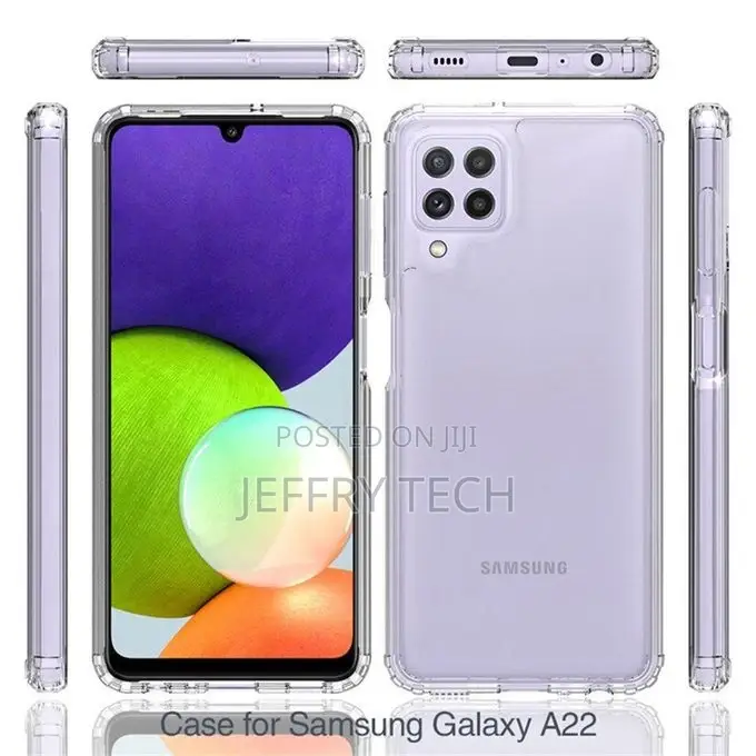 Fashion Clear Cover for Samsung A22
