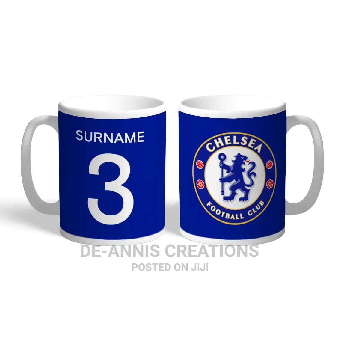 Chelsea Blue Mugs