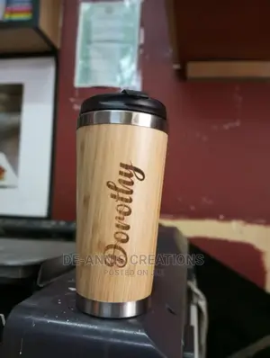 Wooden Thermal Mug