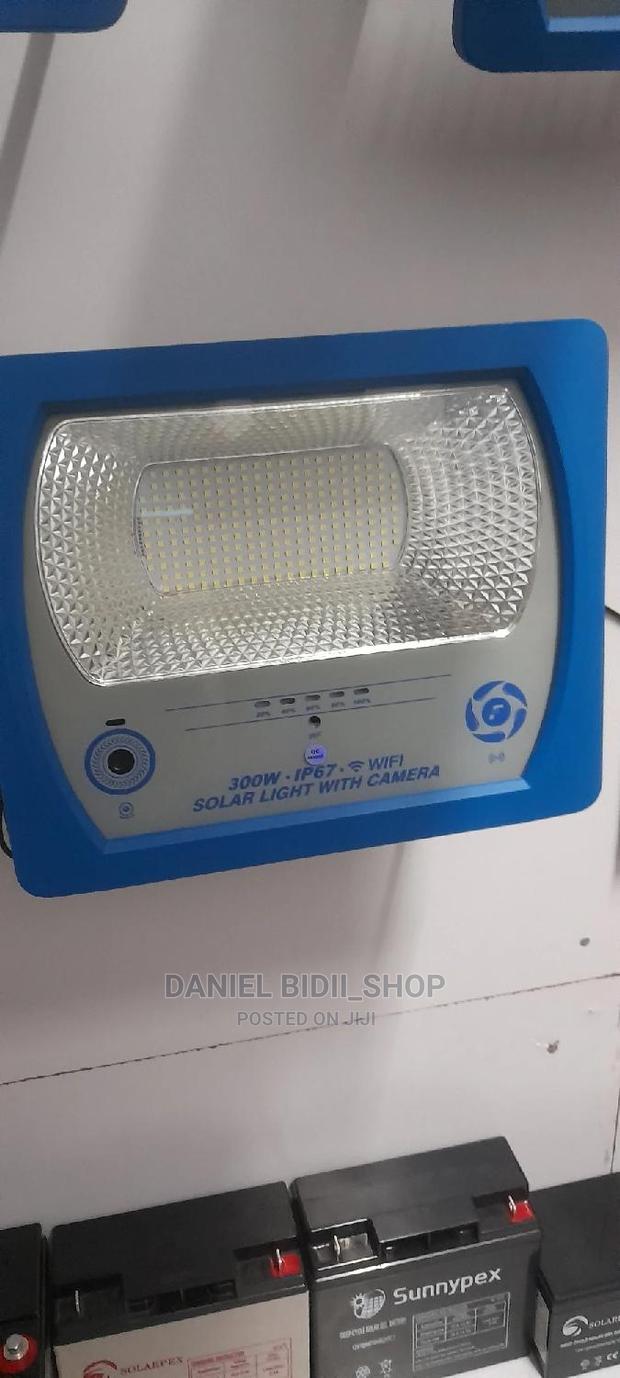 300w Solar Lighting System With Wifi Camera Ip67 - main view