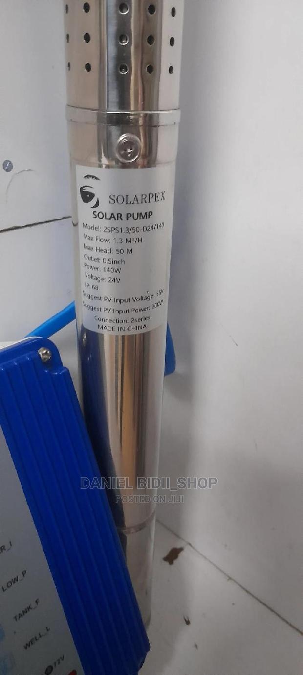 Solar Submersible Waterpump 50m With Control Box - main view
